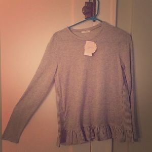 Cute Grey Casual Top